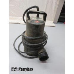 R-465: Little Giant Submersible Pump