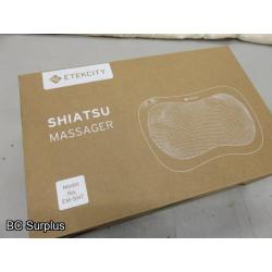 R-474: Shiatsu Neck Massager – Boxed