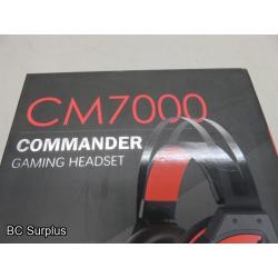 R-480: Commander CM7000 Gaming Headset – Boxed