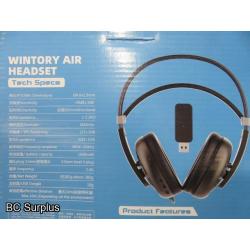 R-481: Wintory Wireless Gaming Headset – 3 Items – Boxed