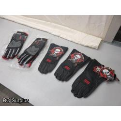 R-489: Anarchy Welding & Driller Leather Gloves – 5 Pairs