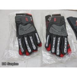 R-489: Anarchy Welding & Driller Leather Gloves – 5 Pairs