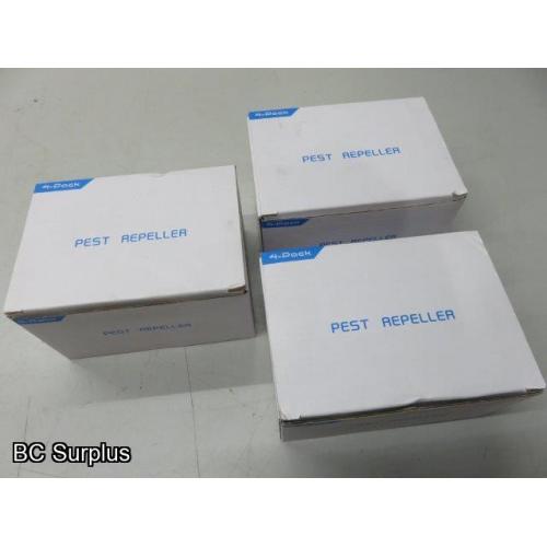 R-499: Plug In Pest Repeller – 3 Boxes of 4 – Unused