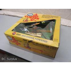 R-516: COX Sky Copter – Gas Powered – Boxed