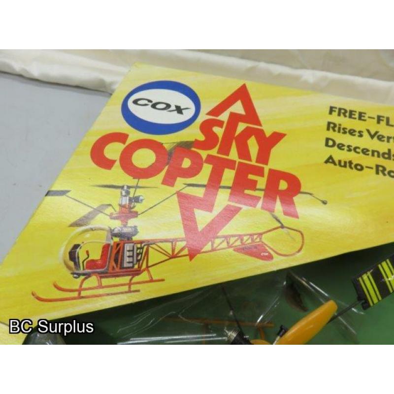 R-516: COX Sky Copter – Gas Powered – Boxed