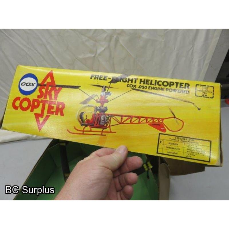 R-516: COX Sky Copter – Gas Powered – Boxed