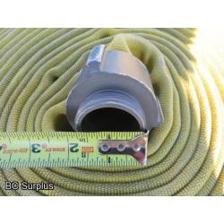 R-529: Fire Hose – 1.75 Inch – 50 Ft. Lengths – 8 Items