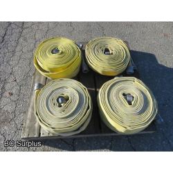 R-529: Fire Hose – 1.75 Inch – 50 Ft. Lengths – 8 Items