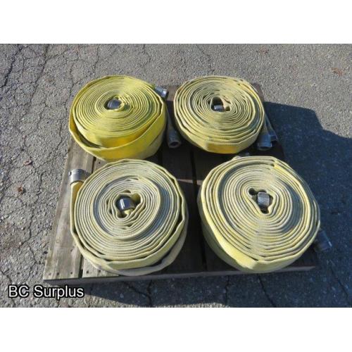 R-526: Fire Hose – 1.75 Inch – 50 Ft. Lengths – 8 Items