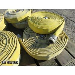 R-529: Fire Hose – 1.75 Inch – 50 Ft. Lengths – 8 Items