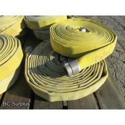 R-530: Fire Hose – 1.75 Inch – 50 Ft. Lengths – 8 Items