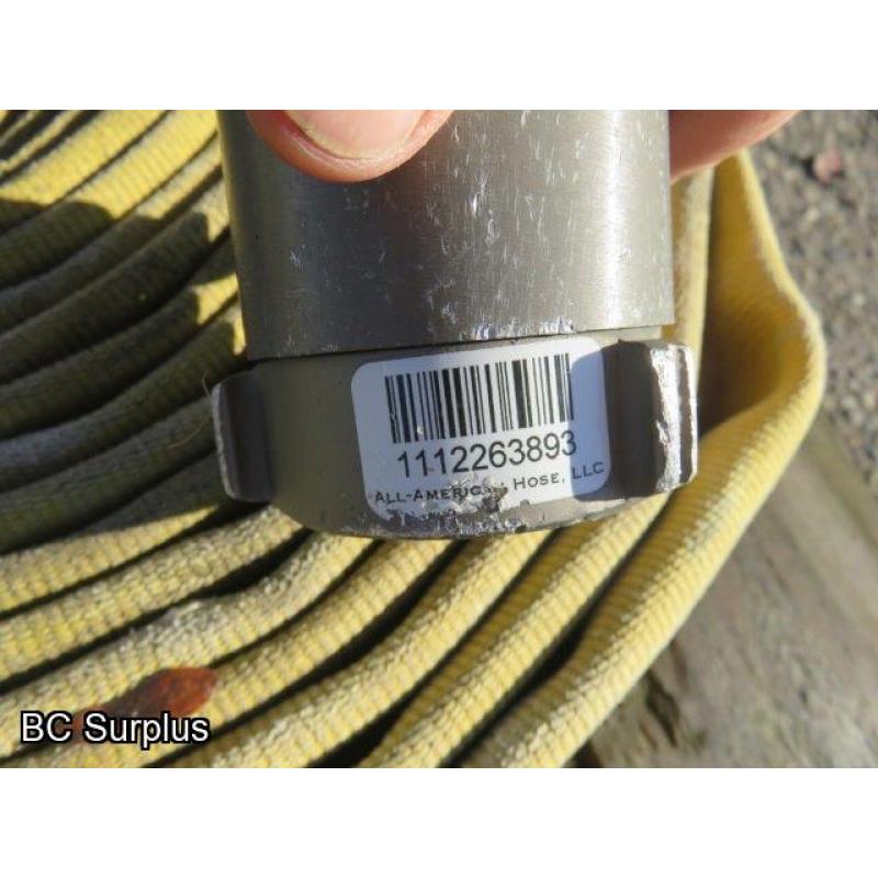 R-530: Fire Hose – 1.75 Inch – 50 Ft. Lengths – 8 Items