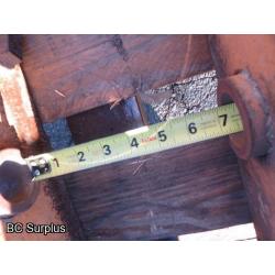 R-577: Case Backhoe Stabilizer Brackets & Pads – 4 Items