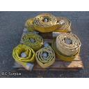 R-591: Yellow Fire Hose – 2.5 Inch – 8 Various Lengths