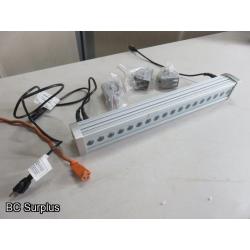 R-649: RGB Programmable LED Light Bar; 23 inch – Unused