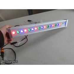 R-649: RGB Programmable LED Light Bar; 23 inch – Unused