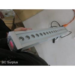 R-649: RGB Programmable LED Light Bar; 23 inch – Unused