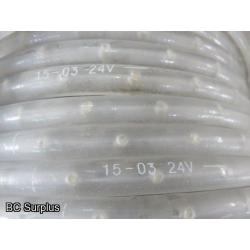 R-657: LED Rope Light – 12v & 24v – 3 Partial Rolls