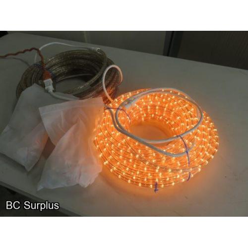 R-660: Rope Light – 2 Lengths of 75 Feet (each)