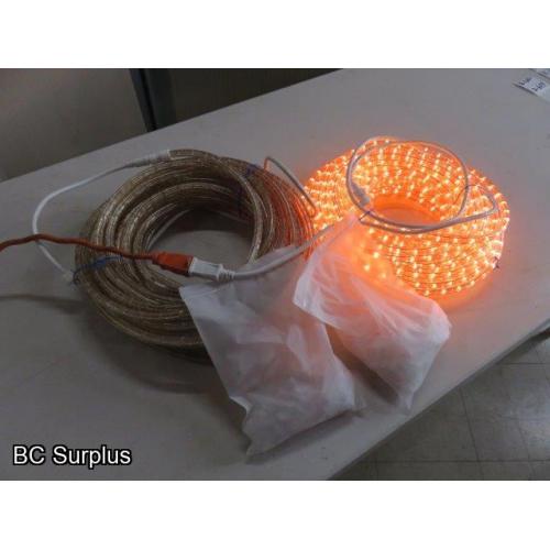 R-659: Rope Light – 2 Lengths of 75 Feet (each)