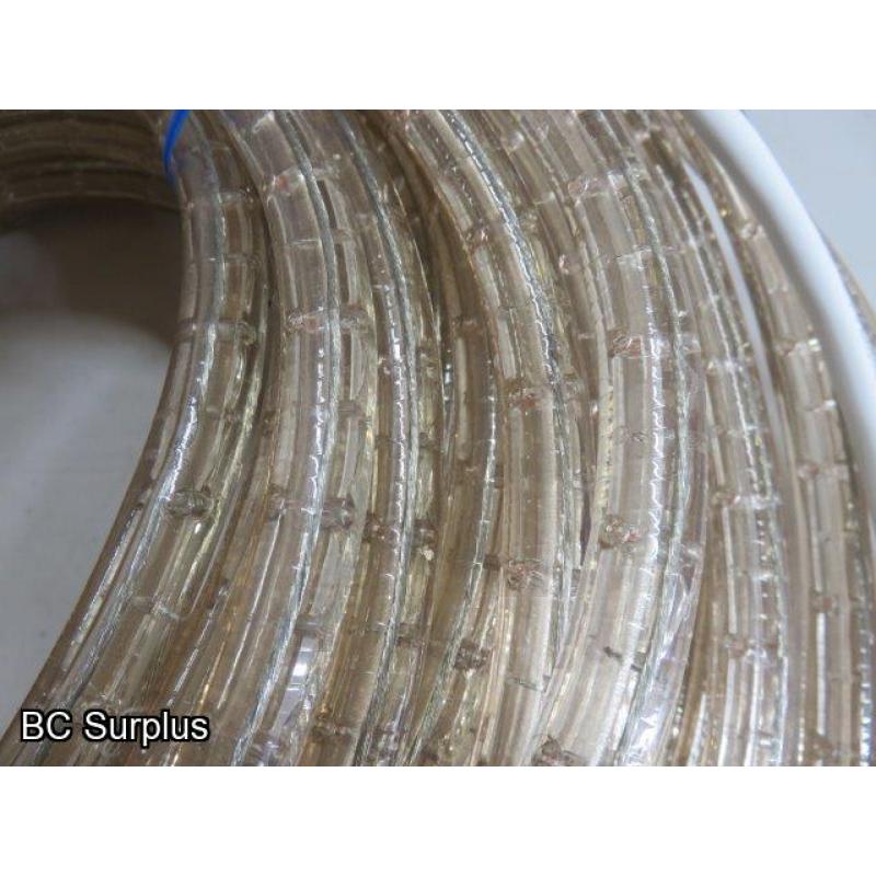 R-662: Rope Light – 3 Lengths of 75 Feet (each)