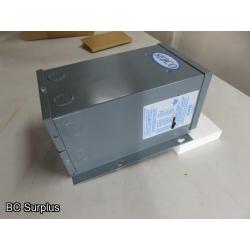 R-674: Sebco Low Voltage Transformer – 120v/24v – Unused