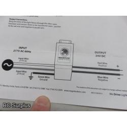 R-679: Magnitude LED Transformer – 300w – Unused – 2 Items