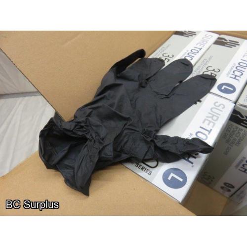 R-705: Workhorse Sure Touch Large Nitrile Gloves – 1 Case