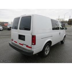 S-1002: 2004 Chevrolet Astro Cargo Van – 74967 kms