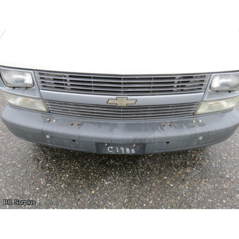 S-1002: 2004 Chevrolet Astro Cargo Van – 74967 kms