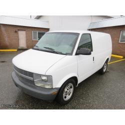 S-1004: 2004 Chevrolet Astro Cargo Van – 82777 kms