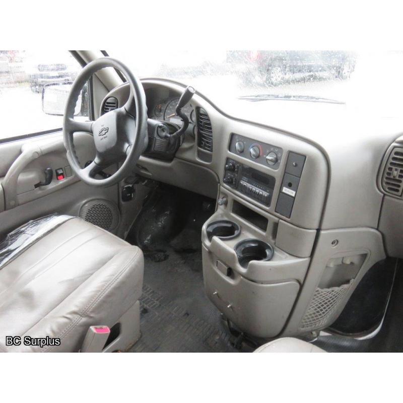 S-1004: 2004 Chevrolet Astro Cargo Van – 82777 kms