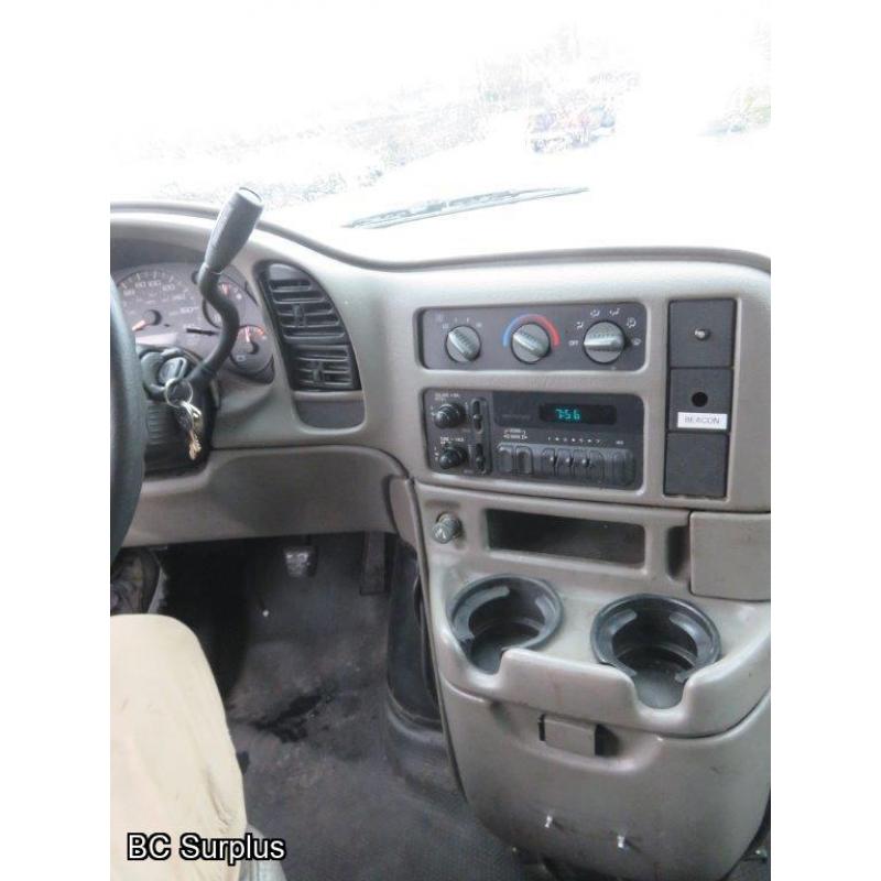 S-1004: 2004 Chevrolet Astro Cargo Van – 82777 kms