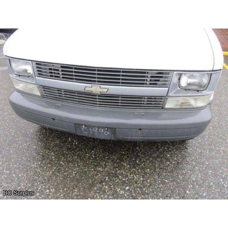 S-1004: 2004 Chevrolet Astro Cargo Van – 82777 kms