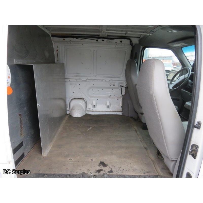 S-1005: 2002 Ford E150 Cargo Van – 97550 kms