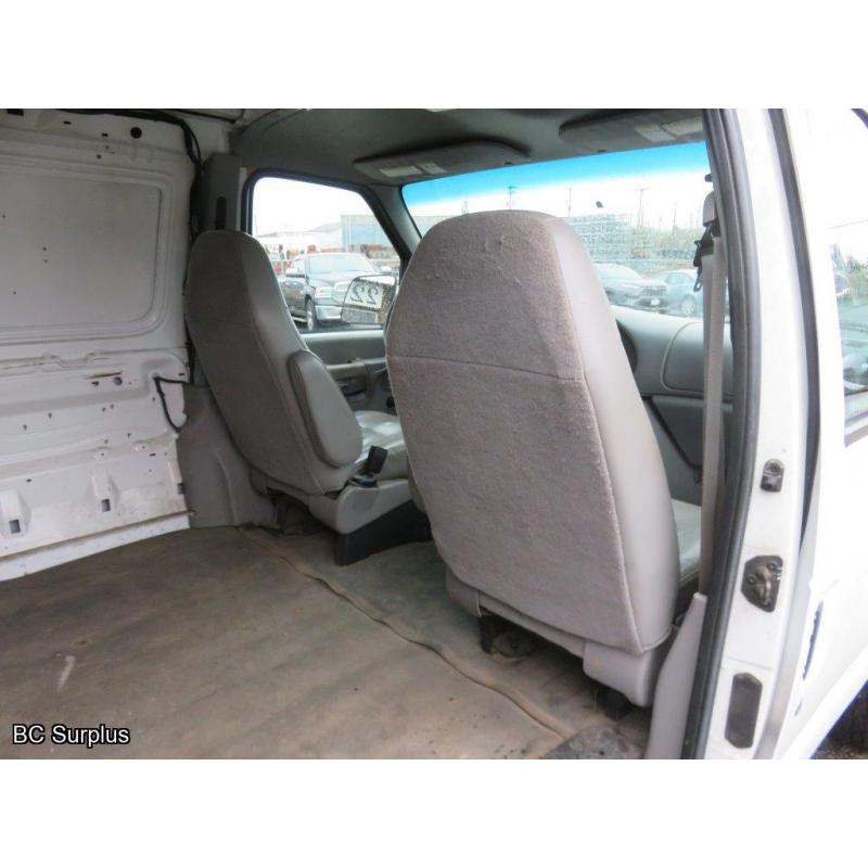 S-1005: 2002 Ford E150 Cargo Van – 97550 kms