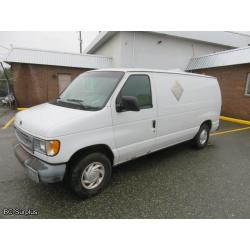 S-1005: 2002 Ford E150 Cargo Van – 97550 kms