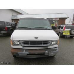 S-1005: 2002 Ford E150 Cargo Van – 97550 kms