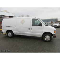 S-1005: 2002 Ford E150 Cargo Van – 97550 kms