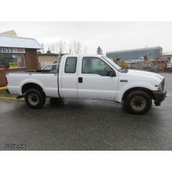 S-1010: 2002 Ford F250 Extra Cab Pickup – 89091 kms