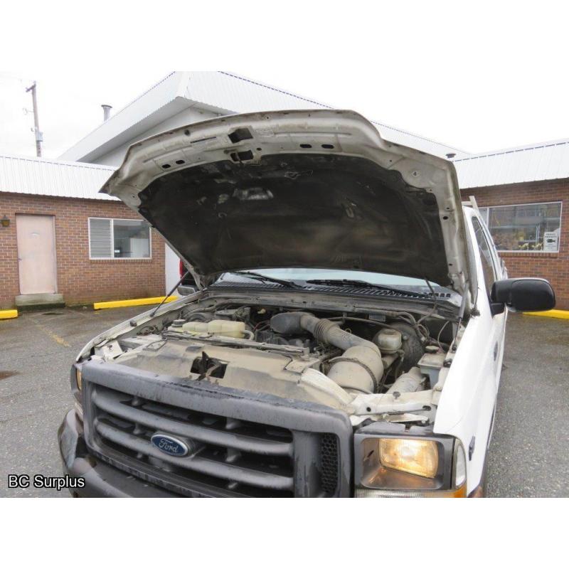 S-1010: 2002 Ford F250 Extra Cab Pickup – 89091 kms