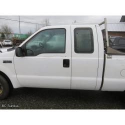 S-1010: 2002 Ford F250 Extra Cab Pickup – 89091 kms