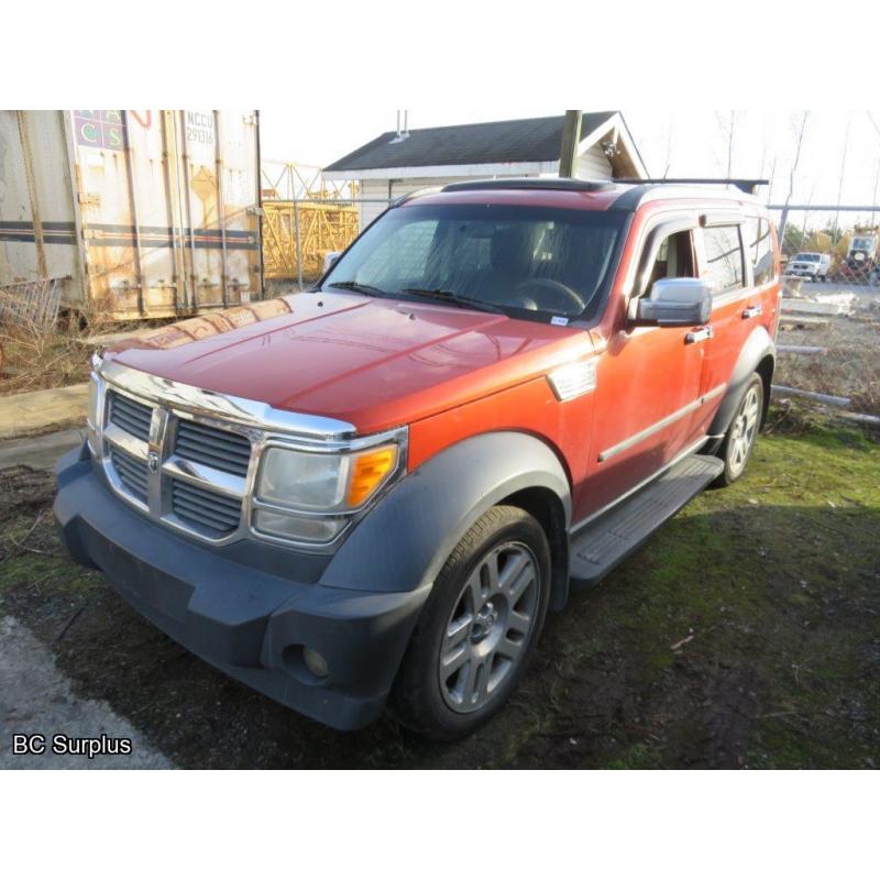 S-1011: 2007 Dodge Ram Nitro SE 4x4 SUV – 235183 kms