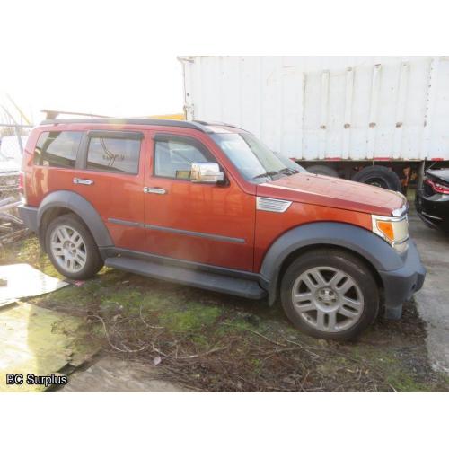 S-1011: 2007 Dodge Ram Nitro SE 4x4 SUV – 235183 kms