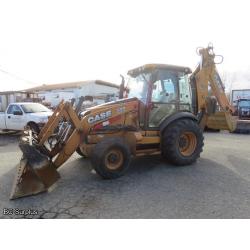 S-1012: 2016 Case 590 Super N 4x4 Backhoe Loader – 4452 Hours