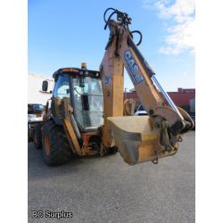 S-1012: 2016 Case 590 Super N 4x4 Backhoe Loader – 4452 Hours