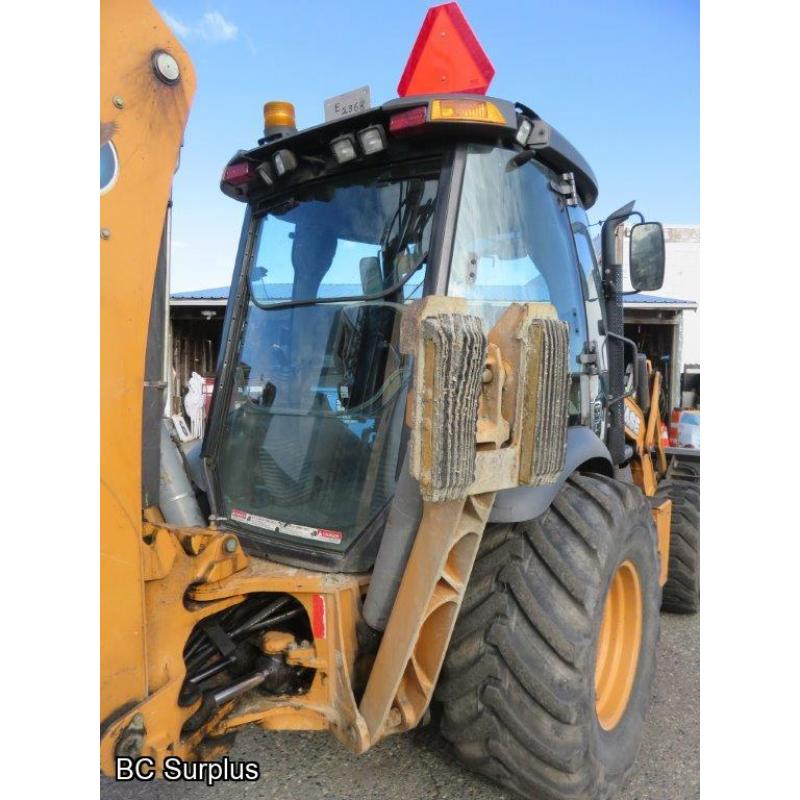 S-1012: 2016 Case 590 Super N 4x4 Backhoe Loader – 4452 Hours