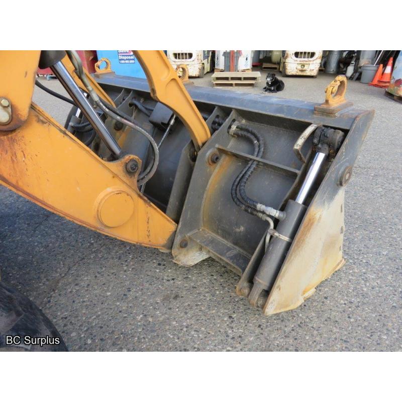 S-1012: 2016 Case 590 Super N 4x4 Backhoe Loader – 4452 Hours