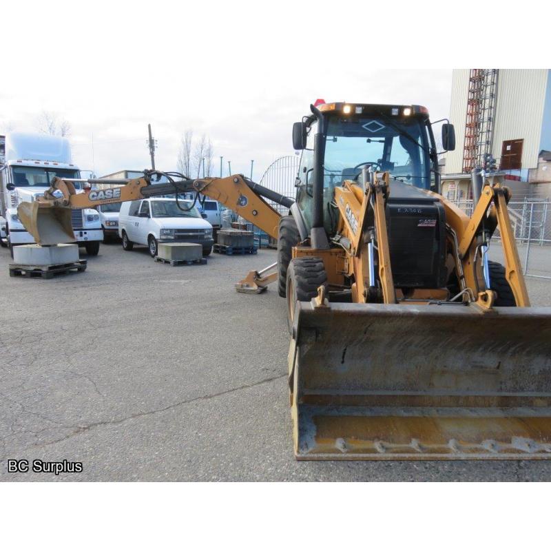 S-1012: 2016 Case 590 Super N 4x4 Backhoe Loader – 4452 Hours