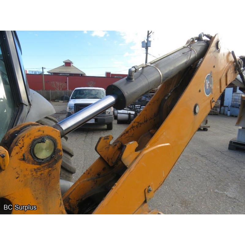 S-1012: 2016 Case 590 Super N 4x4 Backhoe Loader – 4452 Hours